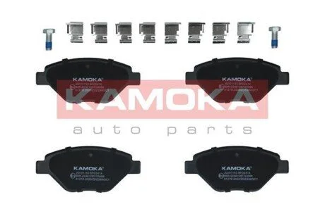 Гальмівні колодки, дискове гальмо (набір) KAMOKA JQ101153