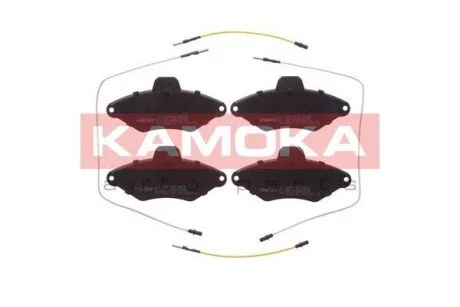 Гальмівні колодки, дискове гальмо (набір) KAMOKA JQ1011748 (фото 1)