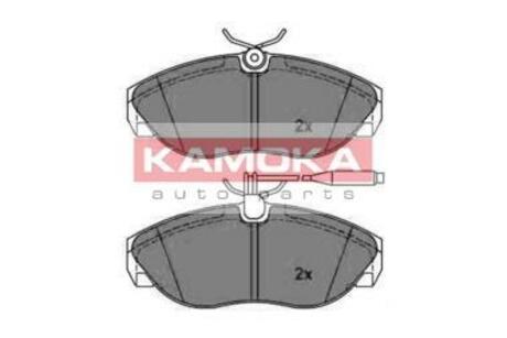 Гальмівні колодки, дискове гальмо (набір) KAMOKA JQ1011934 (фото 1)