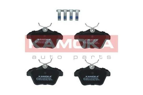 Гальмівні колодки, дискове гальмо (набір) KAMOKA JQ1011990