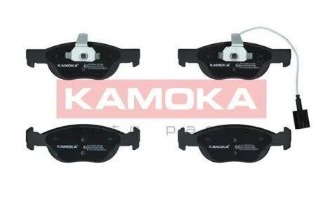 Гальмівні колодки, дискове гальмо (набір) KAMOKA JQ1012080