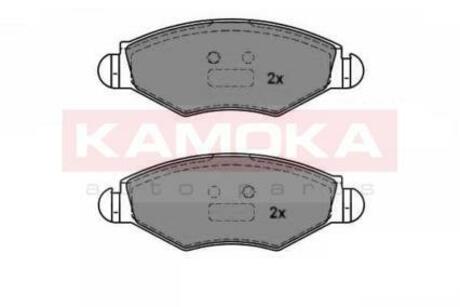 Гальмівні колодки, дискове гальмо (набір) KAMOKA JQ1012756
