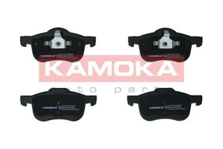 Комплект тормозных колодок, дисковый тормоз KAMOKA JQ1012764