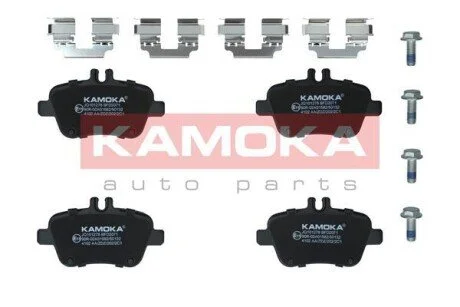 Комплект гальмівних колодок задній KAMOKA JQ101278