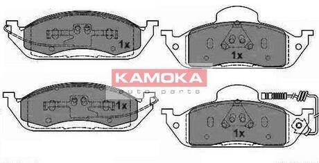 Гальмiвнi колодки дисковi KAMOKA JQ1012800 (фото 1)