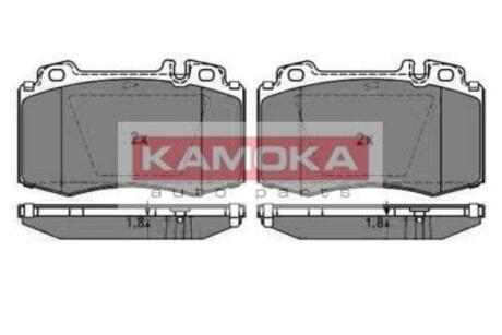 Гальмiвнi колодки дисковi KAMOKA JQ1012852