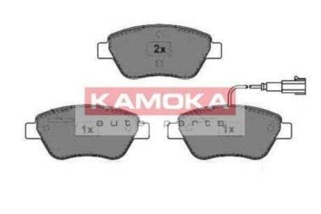 Гальмiвнi колодки дисковi KAMOKA JQ1012932