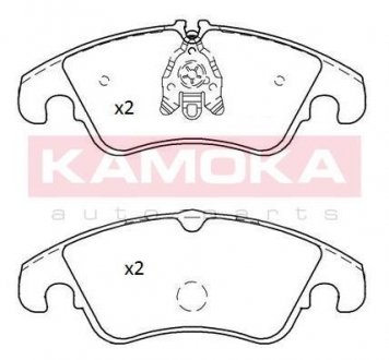 Комплект гальмівних колодок KAMOKA JQ101298 (фото 1)