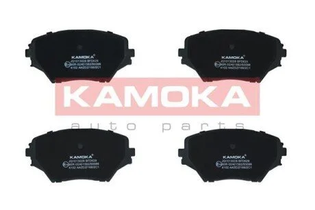 Гальмiвнi колодки дисковi KAMOKA JQ1013028