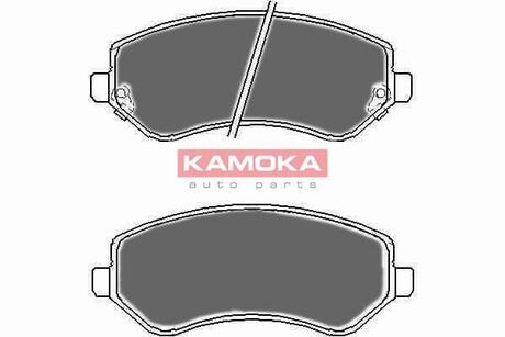 Гальмівні колодки, дискове гальмо (набір) KAMOKA JQ1013152