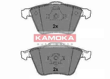 Гальмівні колодки, дискове гальмо (набір) KAMOKA JQ1013412