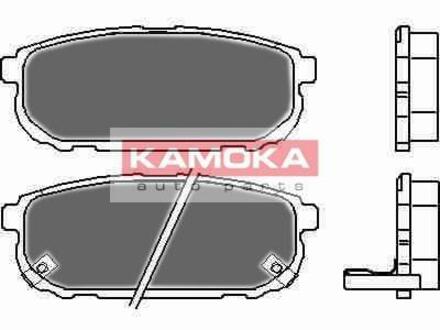 Гальмівні колодки, дискове гальмо (набір) KAMOKA JQ1013472