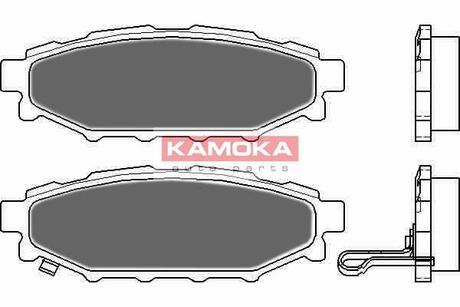 Гальмівні колодки, дискове гальмо (набір) KAMOKA JQ1013894