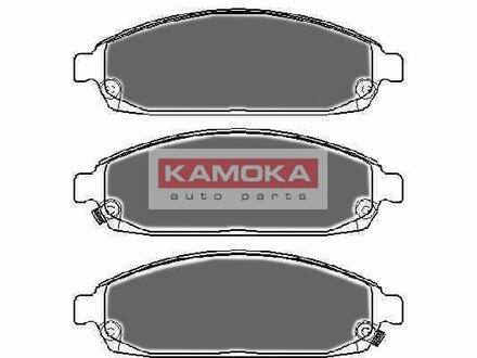 Гальмівні колодки, дискове гальмо (набір) KAMOKA JQ1018004