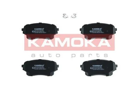 Гальмівні колодки, дискове гальмо (набір) KAMOKA JQ1018154