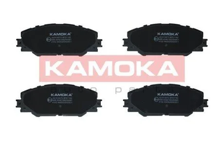 Гальмівні колодки, дискове гальмо (набір) KAMOKA JQ1018272