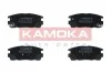 Гальмівні колодки, дискове гальмо (набір) KAMOKA JQ1018370 (фото 1)