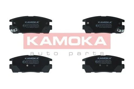 Гальмівні колодки, дискове гальмо (набір) KAMOKA JQ1018370