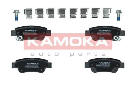 Гальмівні колодки, дискове гальмо (набір) KAMOKA JQ1018466