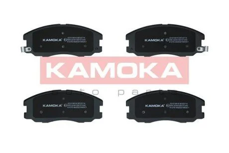 Гальмівні колодки, дискове гальмо (набір) KAMOKA JQ1018616