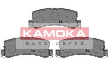 Гальмівні колодки, дискове гальмо (набір) KAMOKA JQ101956 (фото 1)