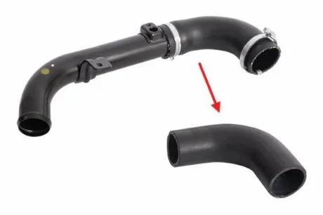 FORD Патрубок интеркулера C-MAX (DM2) 1.8 TDCi 07-10, FOCUS II 1.8 TDCi 05-12 KAUTEK FD-TH008