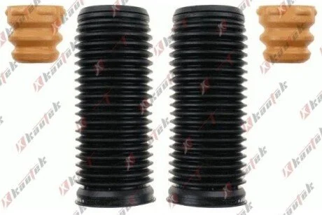 AUDI пилозахисний к-кт на 2 амортизатора A3 1.8 TFSI 08-12, SEAT ALTEA 1.2 TSI 10-, TOLEDO III 2.0 TDI 06-09, SKODA OCTAVIA II 1.2 TSI 10-13, VW CADDY III 1.6 04-15 KAUTEK VW-BK005