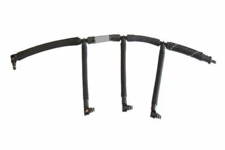 VW шланг обратки палива Audi A1/3,Skoda Fabia II,Octavia II,Rapid,Roomster,SuperB II,Caddy III,IV,Golf VI,Passat,Polo,Touran 1.6TDI 09- KAUTEK VW-FH004