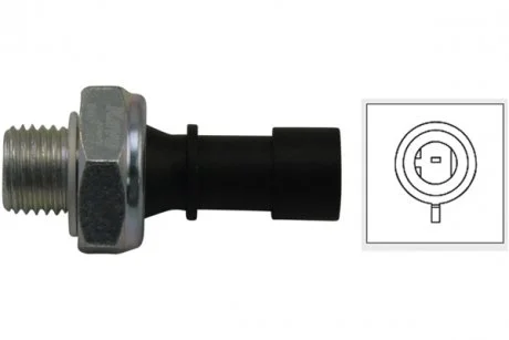 Фото 1 - датчик тиску оливи Citroen Jumper/Peugeot Boxer 2.8HDi 95- (M14x1.5) (чорний) KAVO EOP1001 Датчик тиску оливи Citroen Jumper/Peugeot Boxer 2.8HDi 95- (M14x1.5) (чорний) KAVO EOP1001 (фото 1)