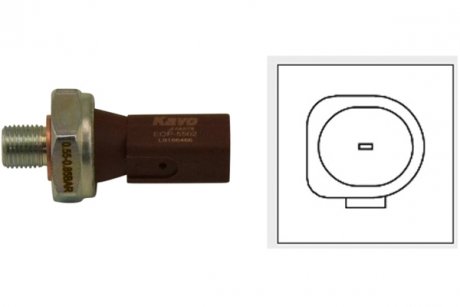 Датчик тиску масла PARTS KAVO EOP-5502 (фото 1)