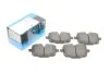 Комплект гальмівних колодок KAVO PARTS KBP-10019