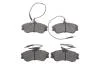 Комплект гальмівних колодок KAVO PARTS KBP-10031