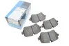 Комплект гальмівних колодок KAVO PARTS KBP-10040