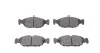 Комплект гальмівних колодок PARTS KAVO KBP-1005 (фото 6)