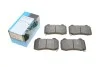 Комплект гальмівних колодок KAVO PARTS KBP-10062