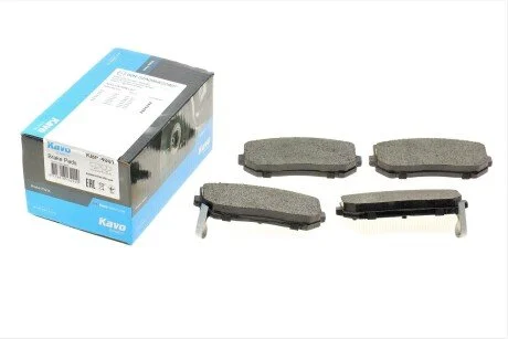 Гальмівні колодки, дискове гальмо (набір) KAVO KBP4001