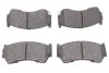 Комплект гальмівних колодок PARTS KAVO KBP-6587 (фото 1)