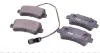 Комплект гальмівних колодок PARTS KAVO KBP-6590 (фото 2)