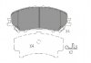 Комплект гальмівних колодок KAVO PARTS KBP-6614