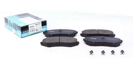 PARTS SUZUKI Тормозные колодки передн.Grand Vitara 1.6/2.0 05- KAVO KBP-8512