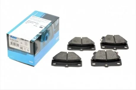 PARTS TOYOTA Тормозные колодки задн. Yaris 99- KAVO KBP-9013