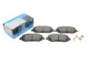 Комплект гальмівних колодок KAVO PARTS KBP-9161