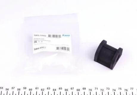 PARTS MITSUBISHI Втулка задн. стаб. Lancer VII KAVO SBS-5502 (фото 1)