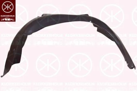Підкрилок ниша колеса, пластик 8D0821172F VAG KLOKKERHOLM 0018386