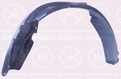 Підкрилок ниша колеса, пластик 8D0821172F VAG KLOKKERHOLM 0018388