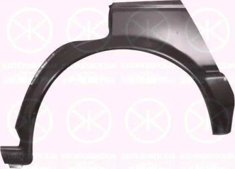 Фото арка заднього крила KLOKKERHOLM 1639581 Арка заднього крила KLOKKERHOLM 1639581