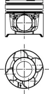 Поршень KOLBENSCHMIDT 40 217 600