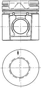 Поршень KOLBENSCHMIDT 40 234 650