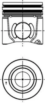 Поршень KOLBENSCHMIDT 40 352 600 (фото 1)