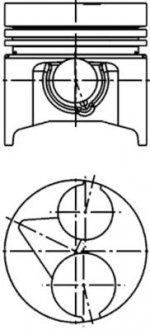 Поршень KOLBENSCHMIDT 40 410 620